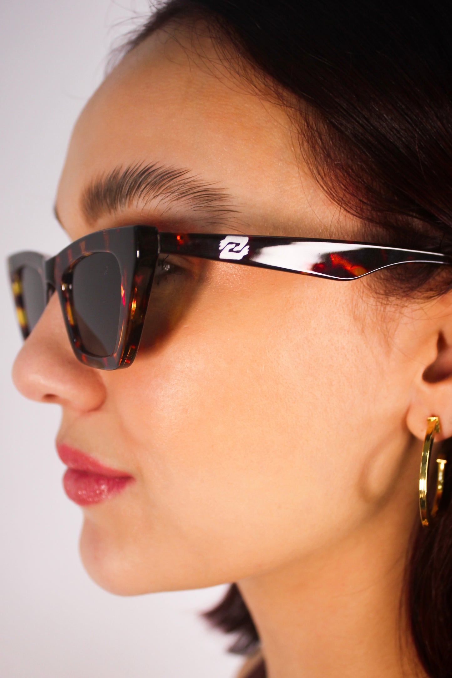 Óculos de Sol Cat-Eye Tortoise Catalina