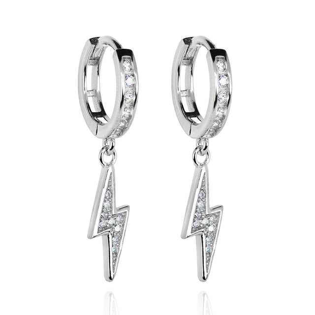 Argola Raio Prata 925