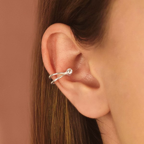 Piercing Fake Ponto de Luz em Prata 925