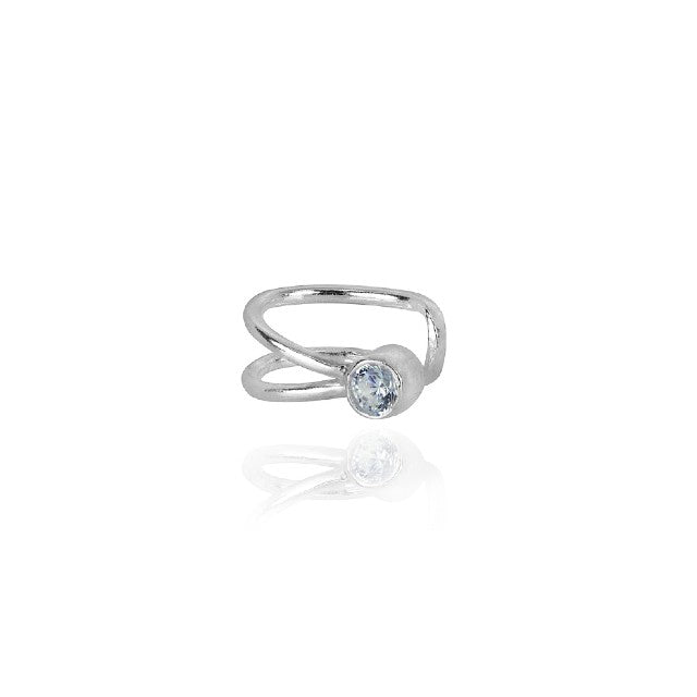 Piercing Fake Ponto de Luz em Prata 925