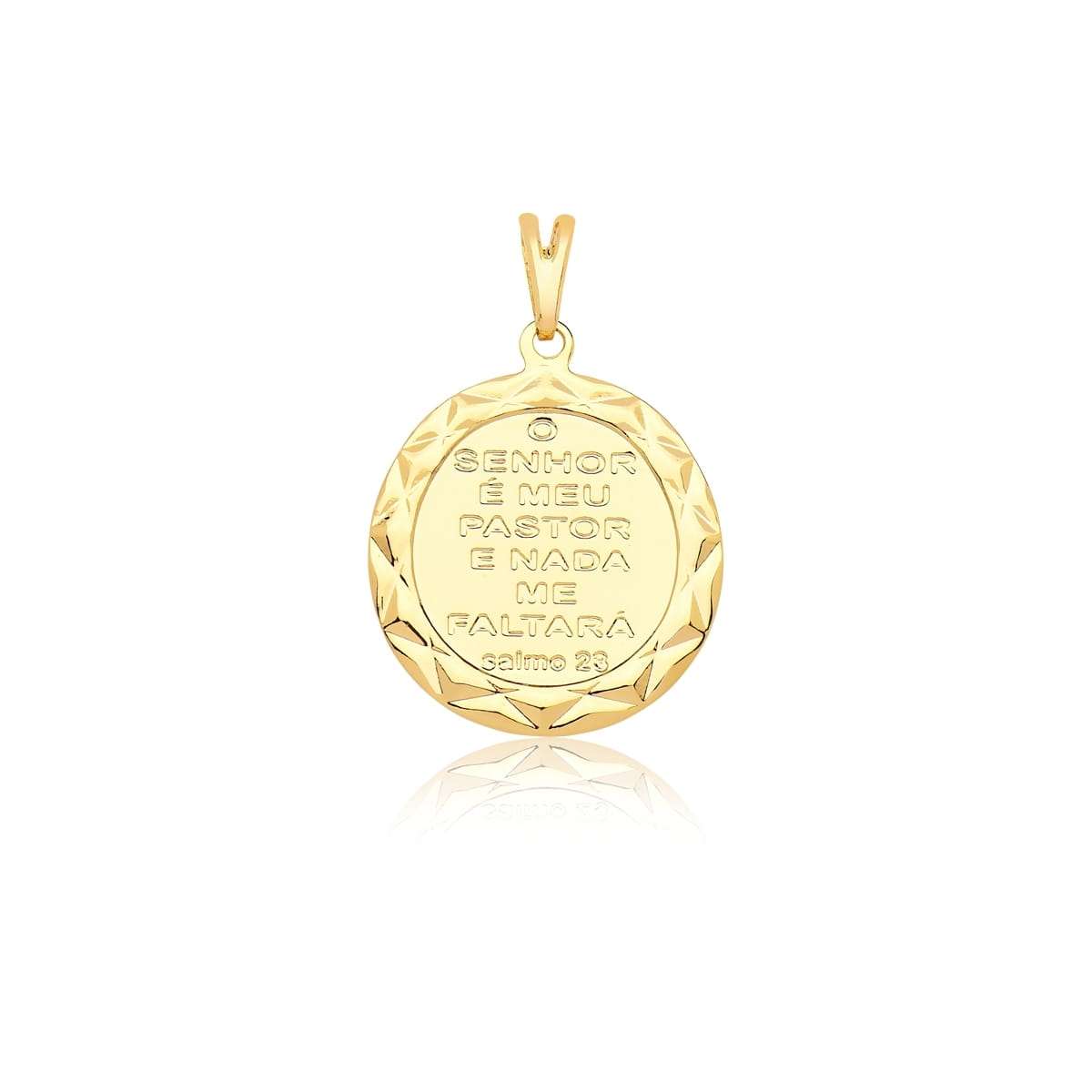 Pingente Medalha Salmo 23