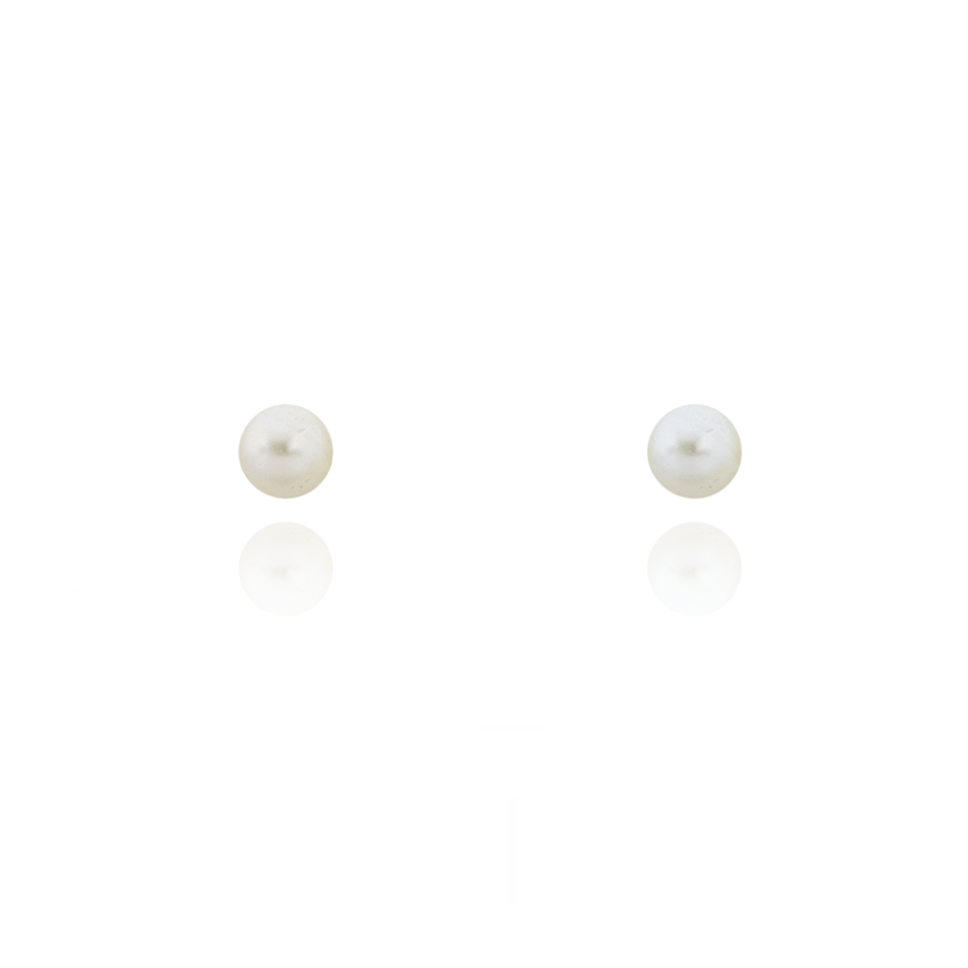 Brinco Pérola 6mm