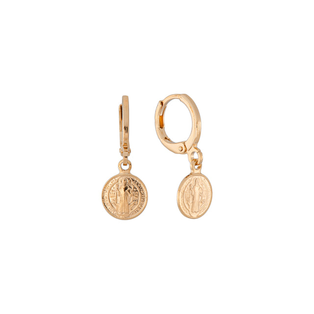 Mini Argola com Medalha