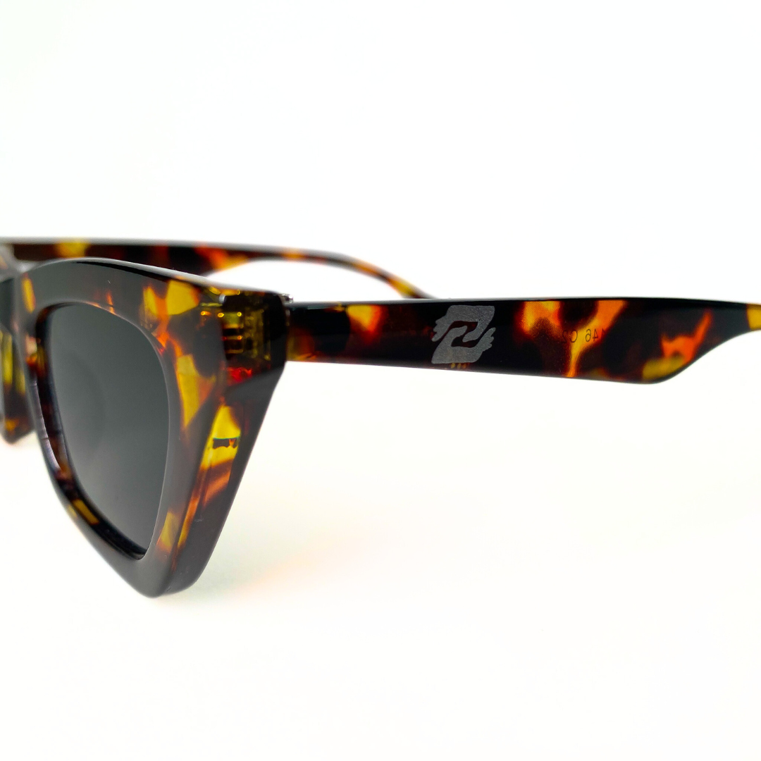 Óculos de Sol Cat-Eye Tortoise Catalina