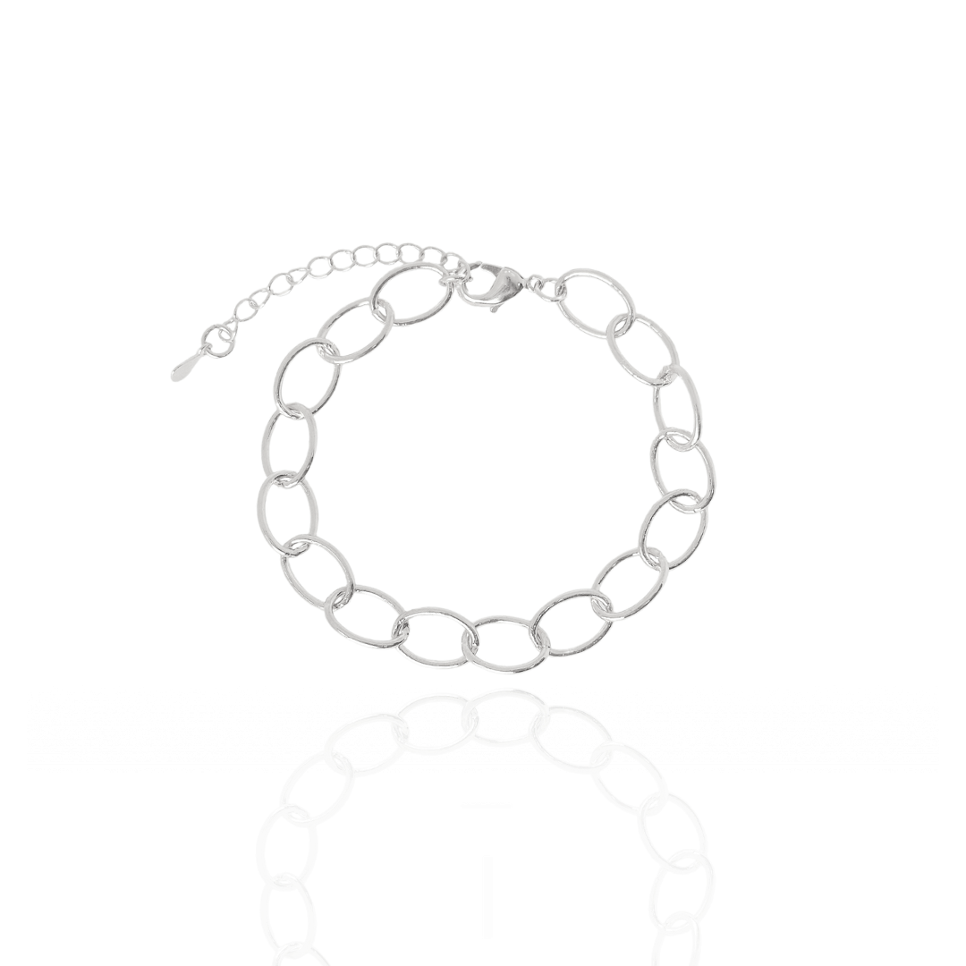 Pulseira de Elos Ovais