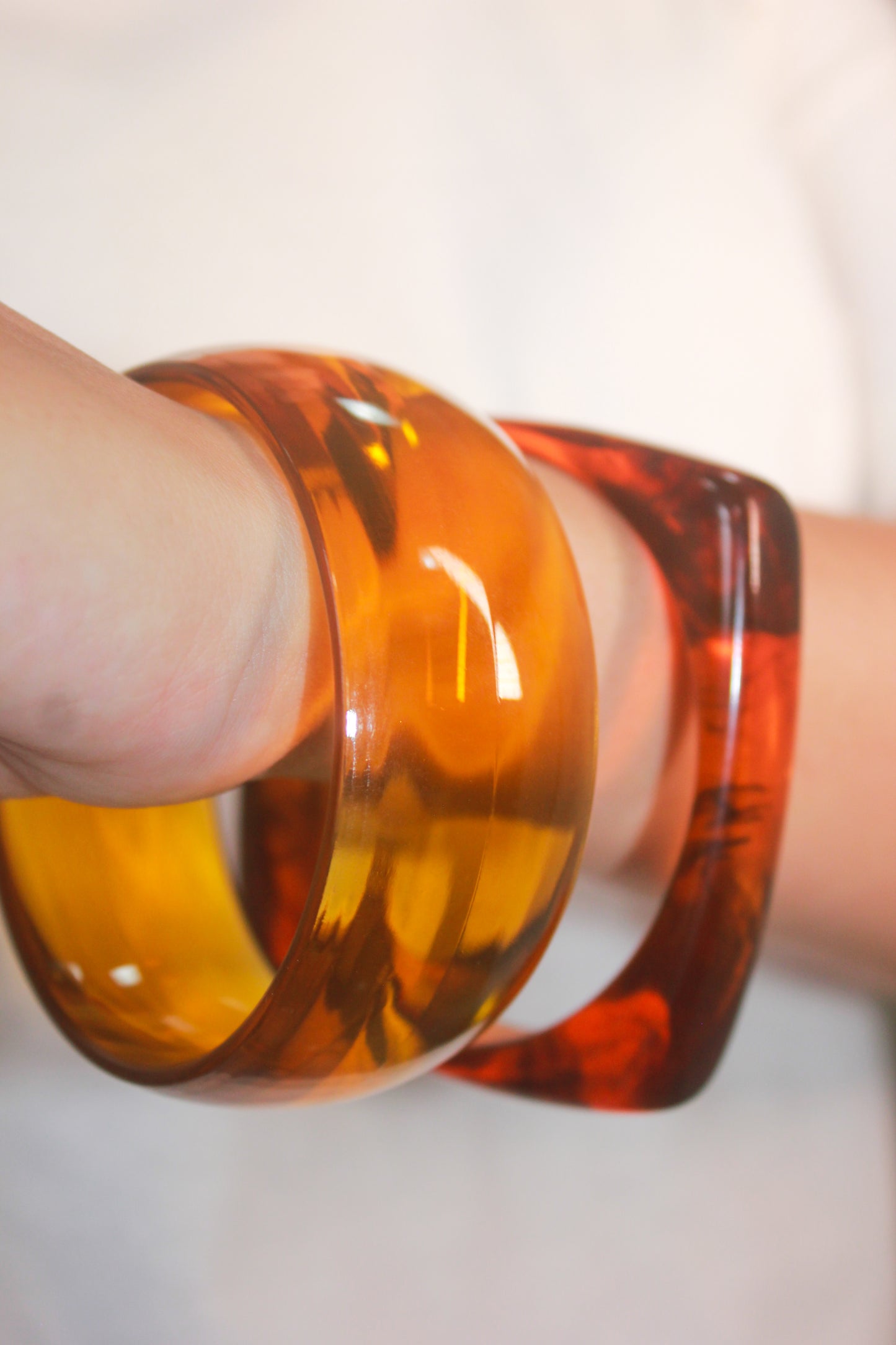 Bracelete Kate Resinado Marmorizado