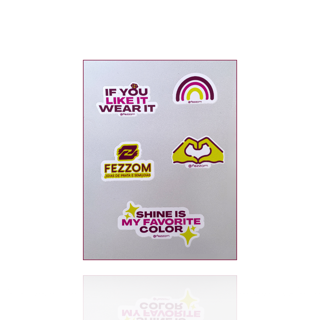 Cartela de Stickers