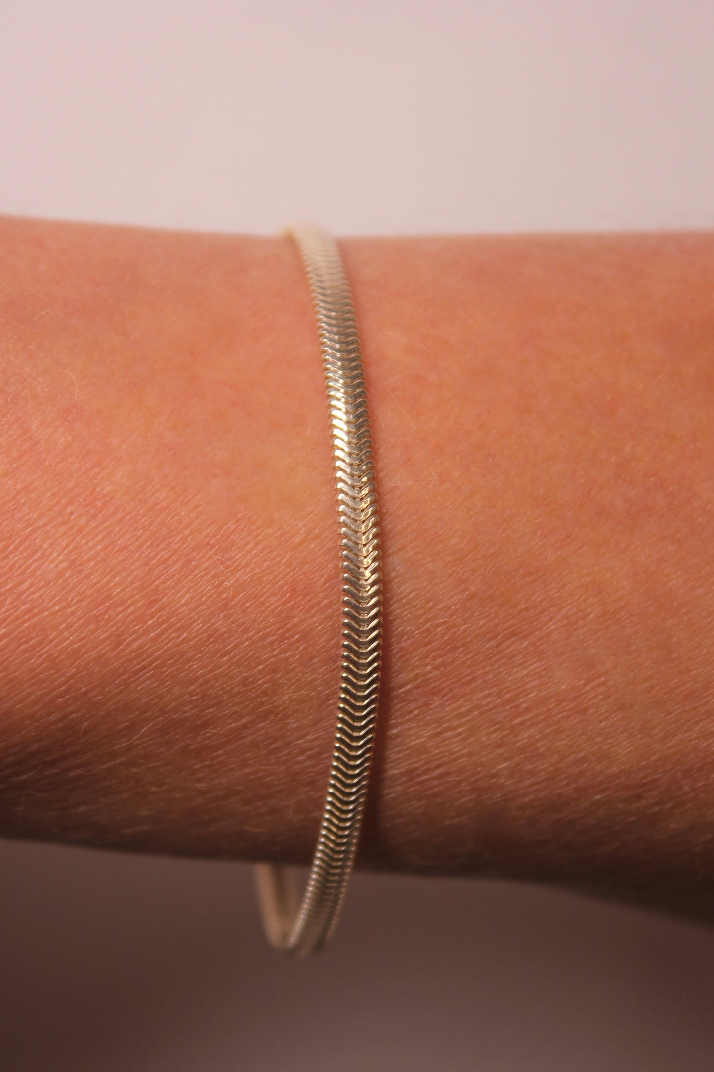 Pulseira Lacraia em Prata 925
