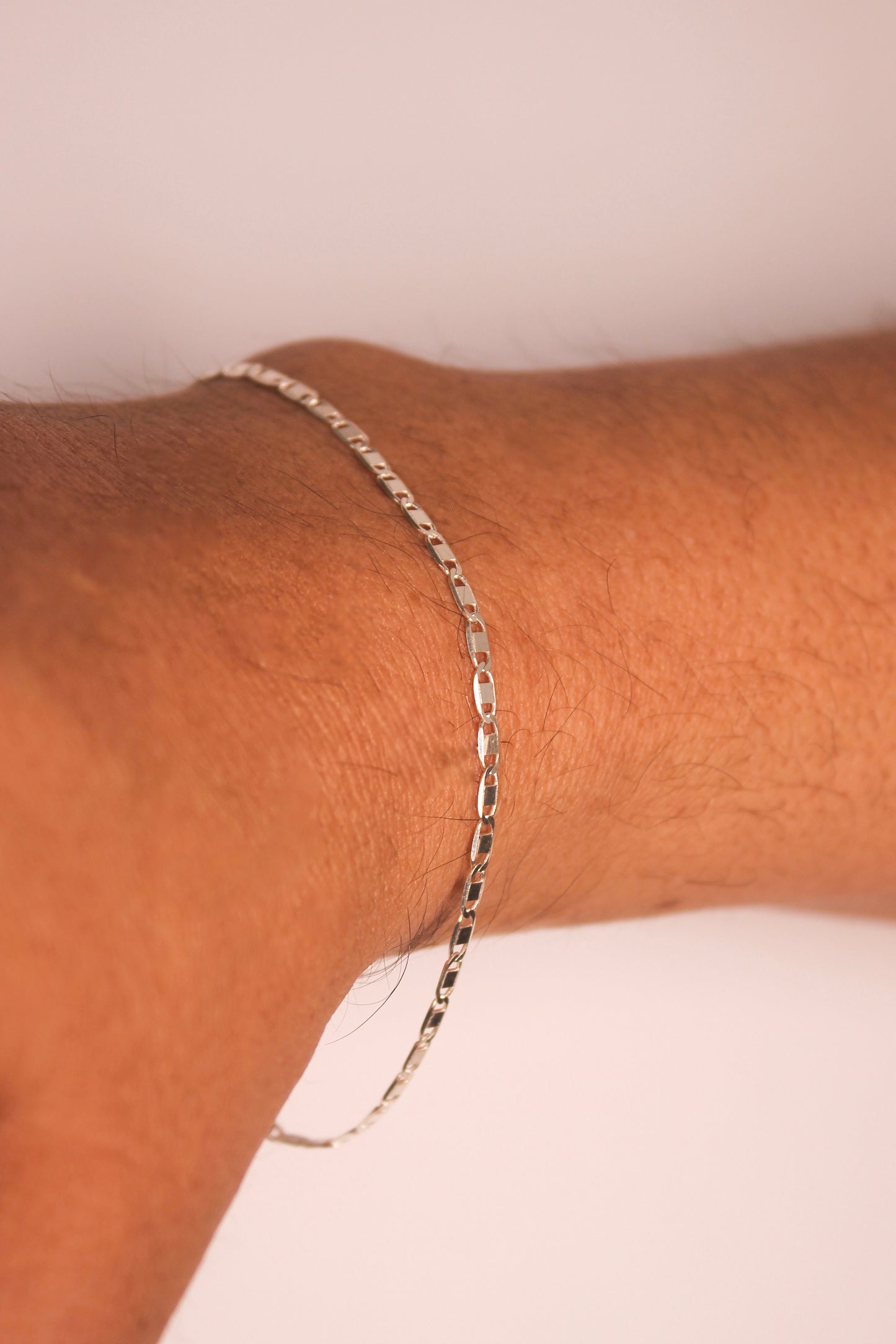 Pulseira Piastrine 2,4mm Prata 925