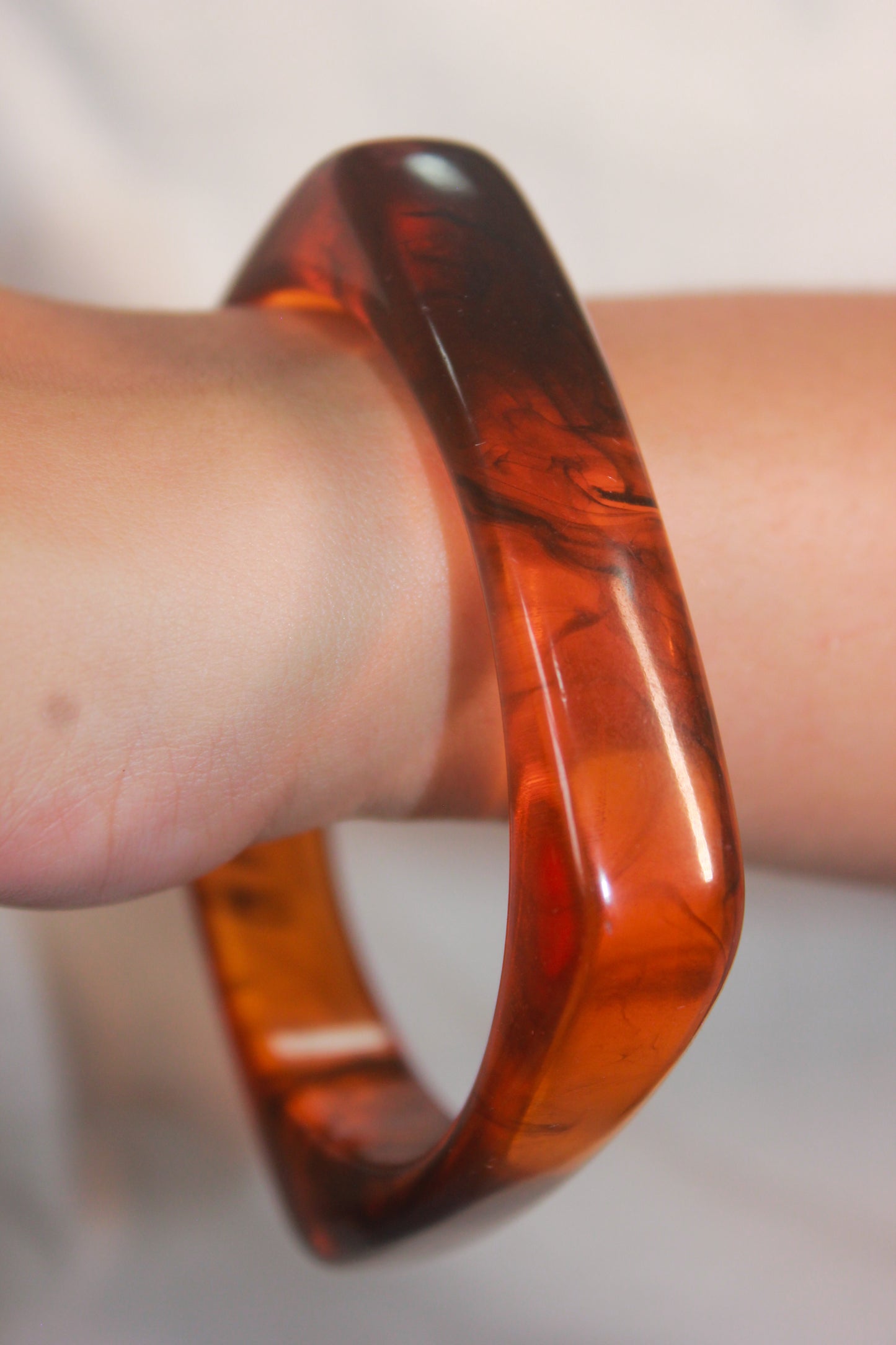 Bracelete Kate Resinado Marmorizado