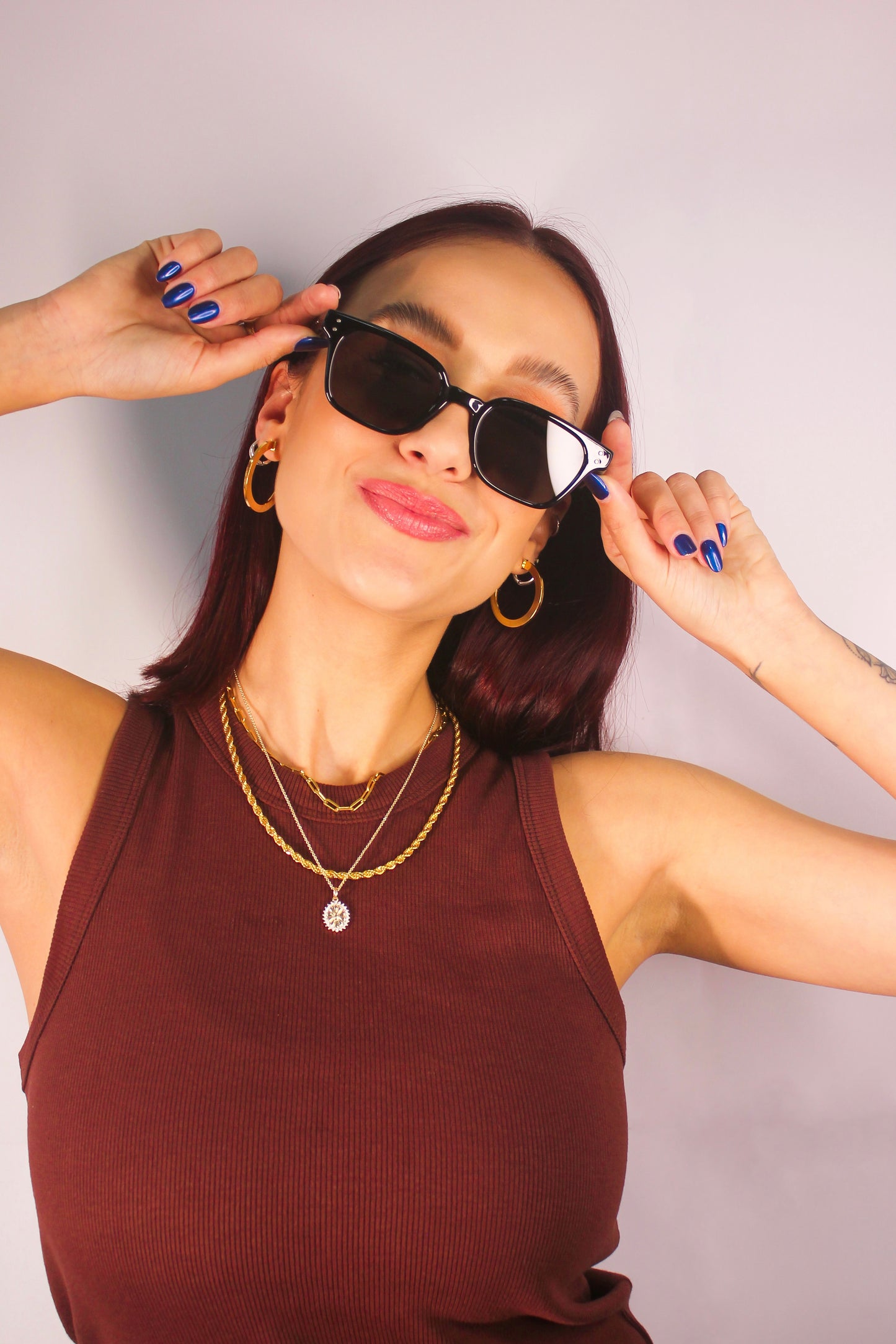 Óculos de Sol Wayfarer Preto Brisa