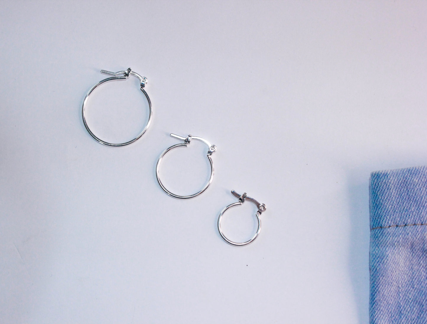 Argola Babi Fecho Italiano 2,5 cm