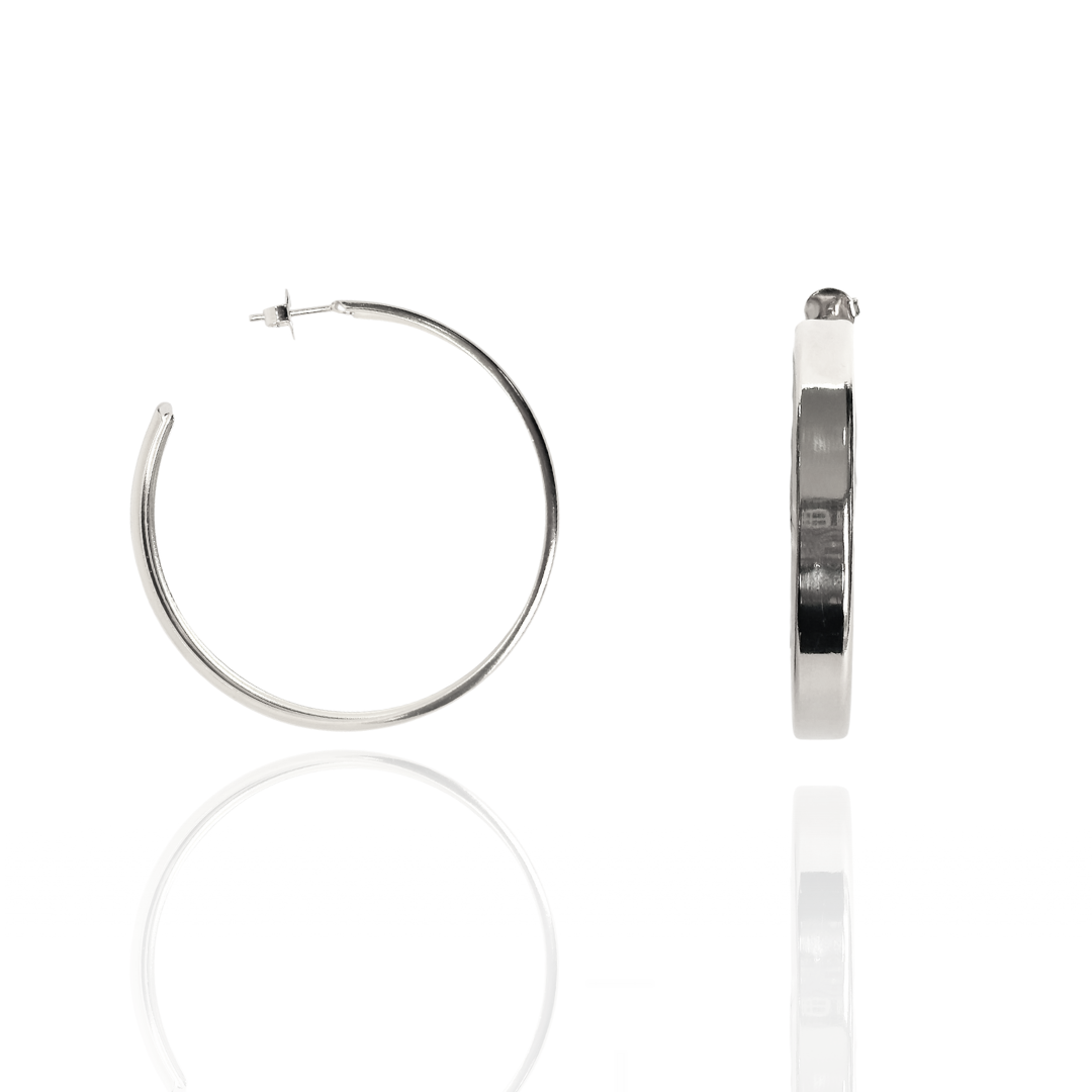 Argola Cleo Larga Lisa
