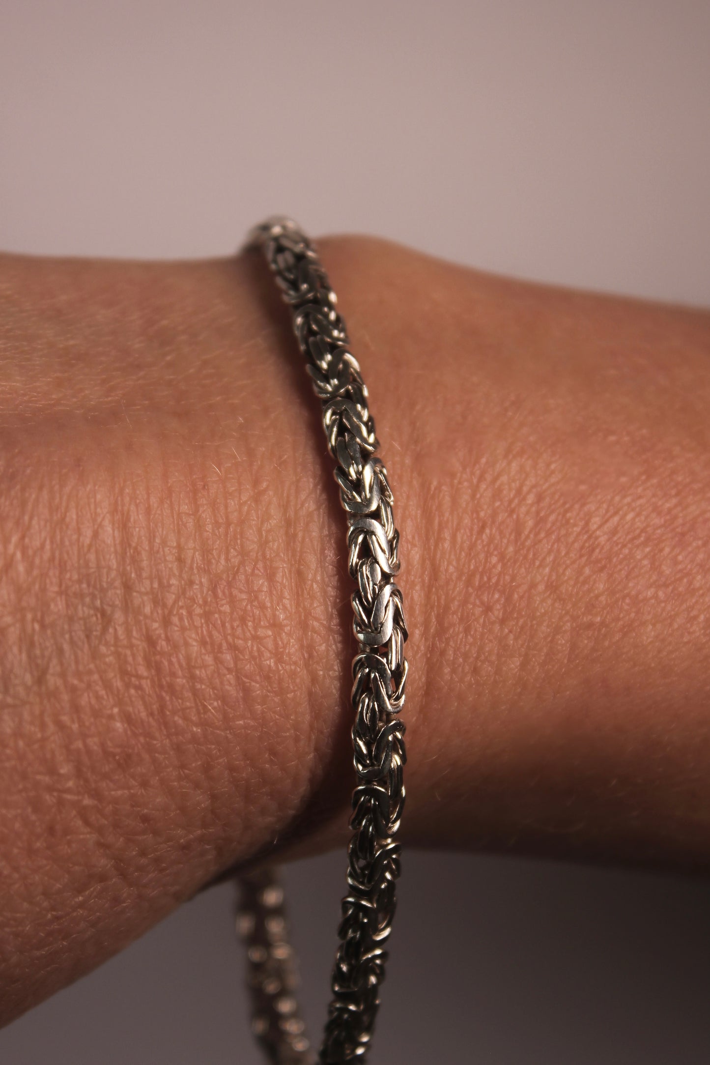 Pulseira Cordão Peruana em Prata 925