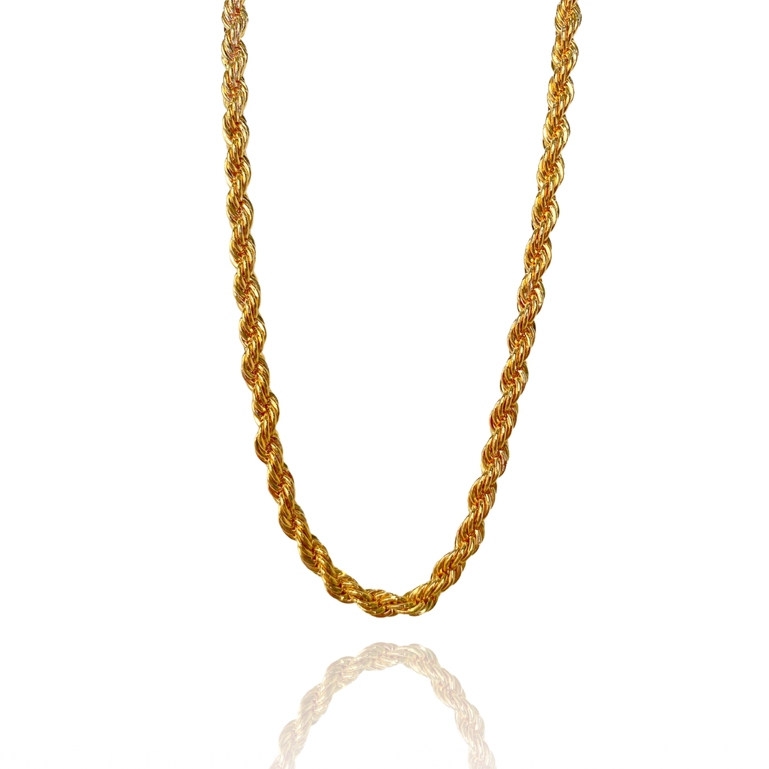 Corrente Brooklyn Cordão Baiano 4mm