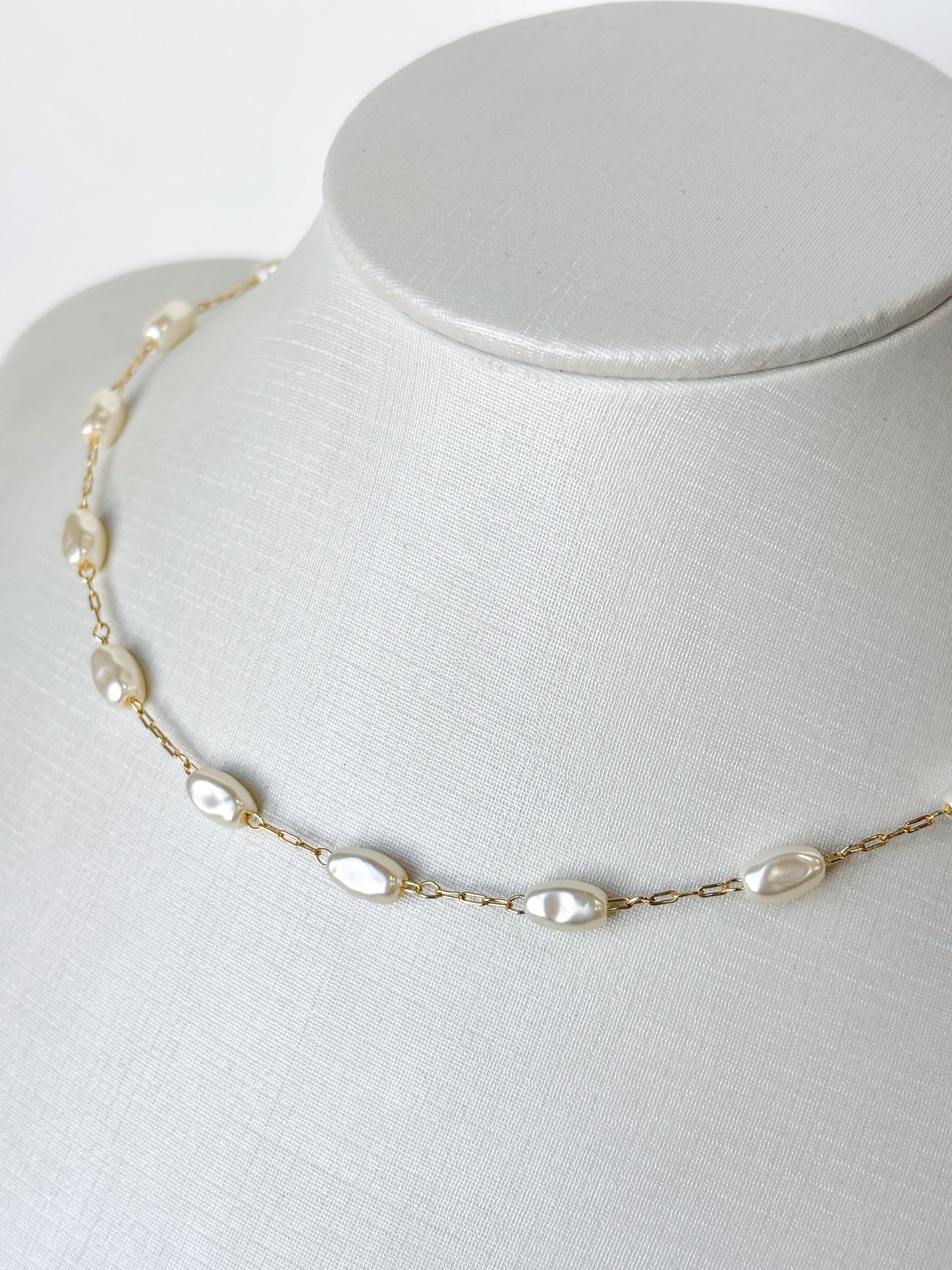 Choker Pérolas Orgânicas Penélope