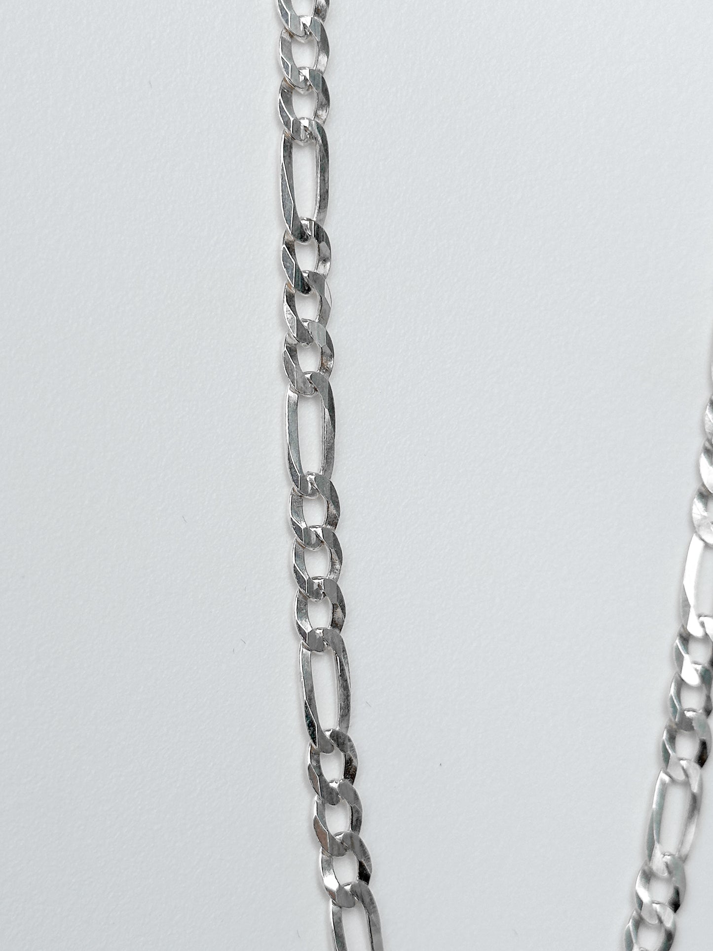 Corrente Fígaro 3mm em Prata 925