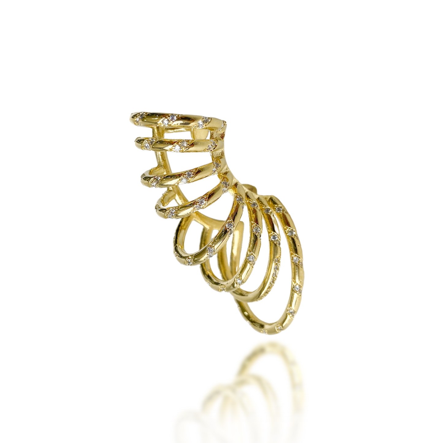 Maxi Ear Hook 8 Linhas com Zircônias