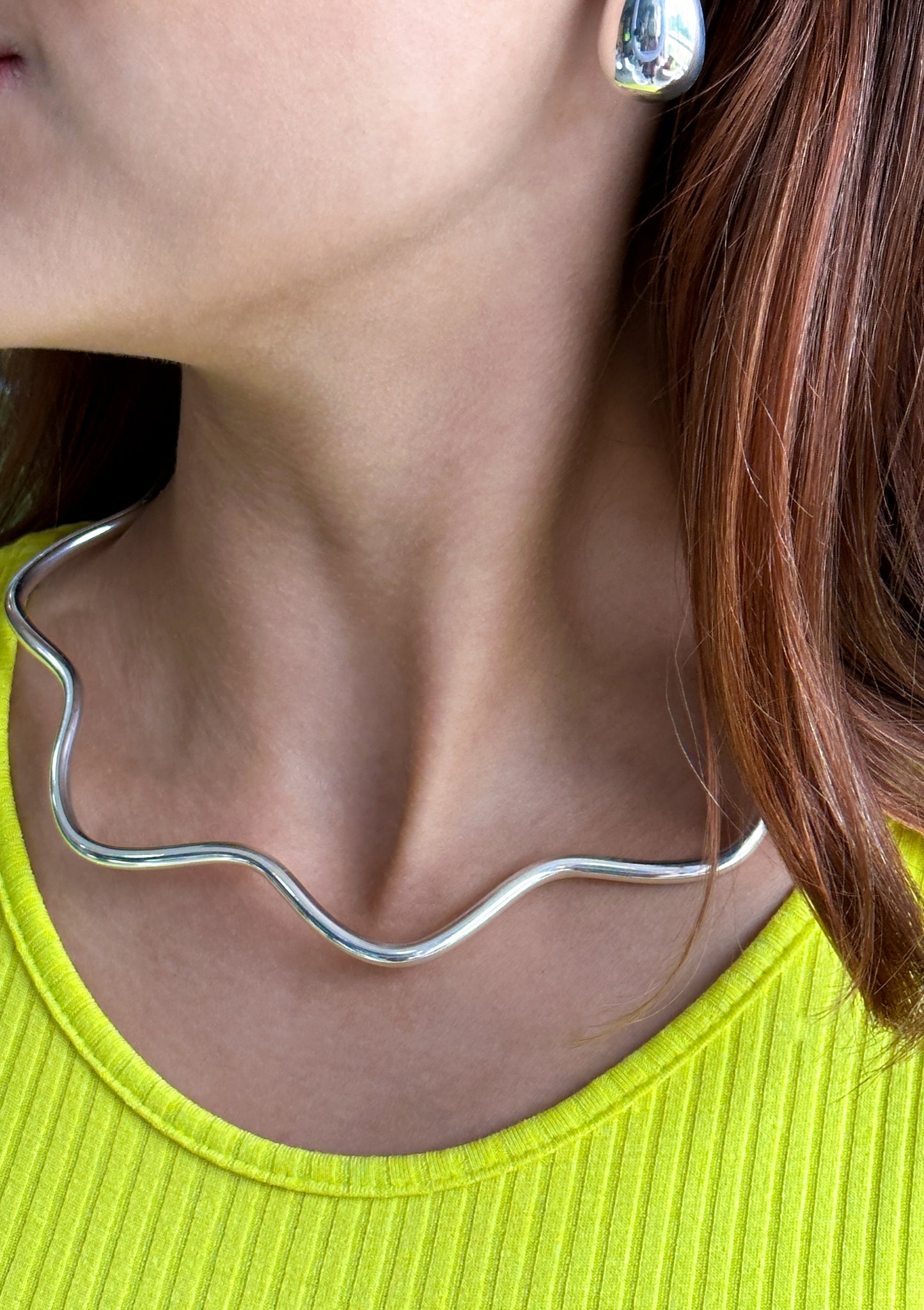 Choker Waves Aro Ondulado