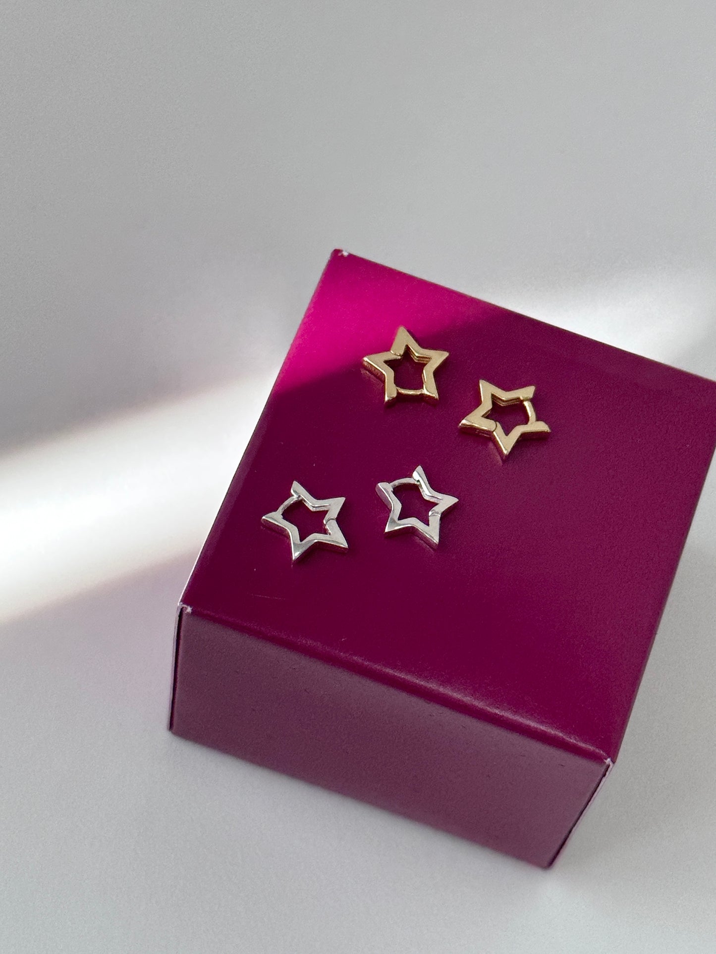 Mini Argola Estrela Click