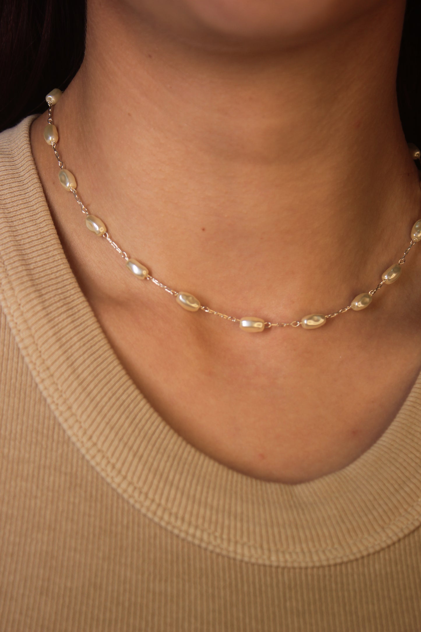 Choker Pérolas Orgânicas Penélope