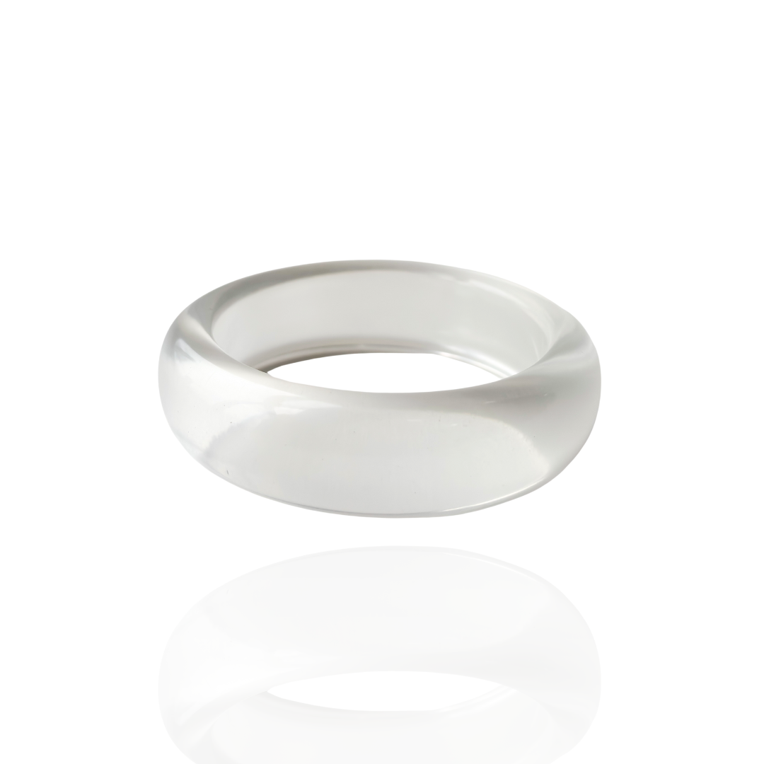 Bracelete Talita Transparente Resinado