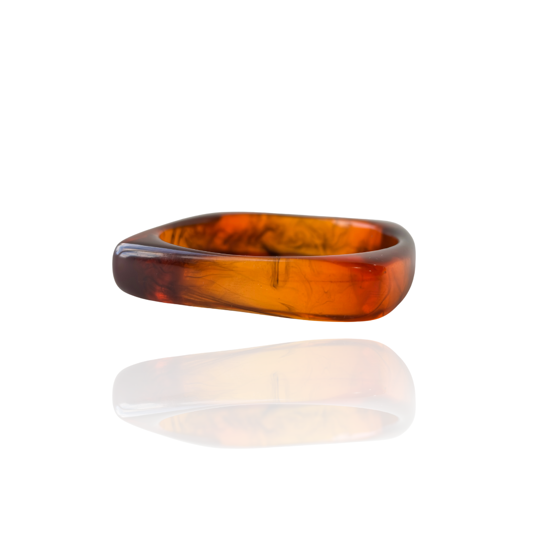 Bracelete Kate Resinado Marmorizado