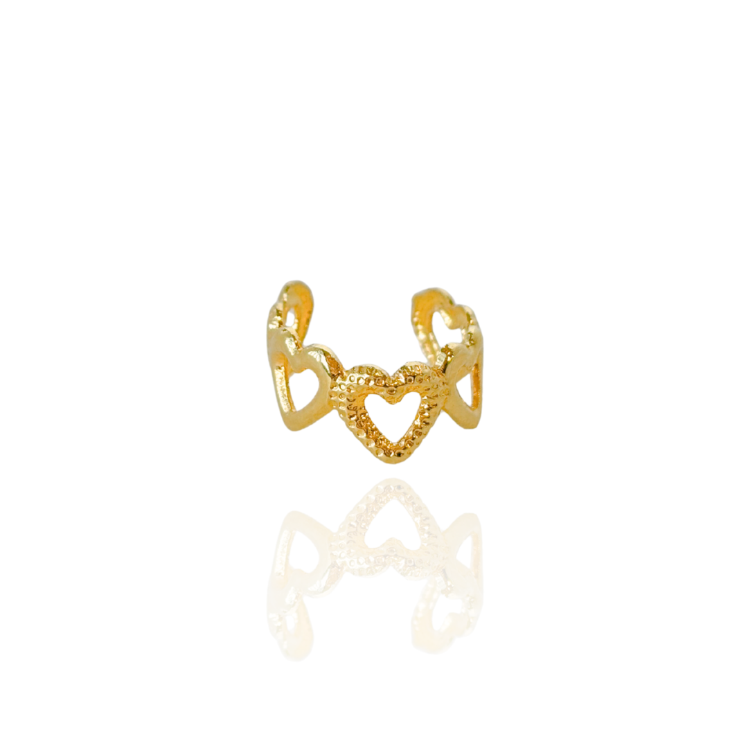 Piercing Fake Corações