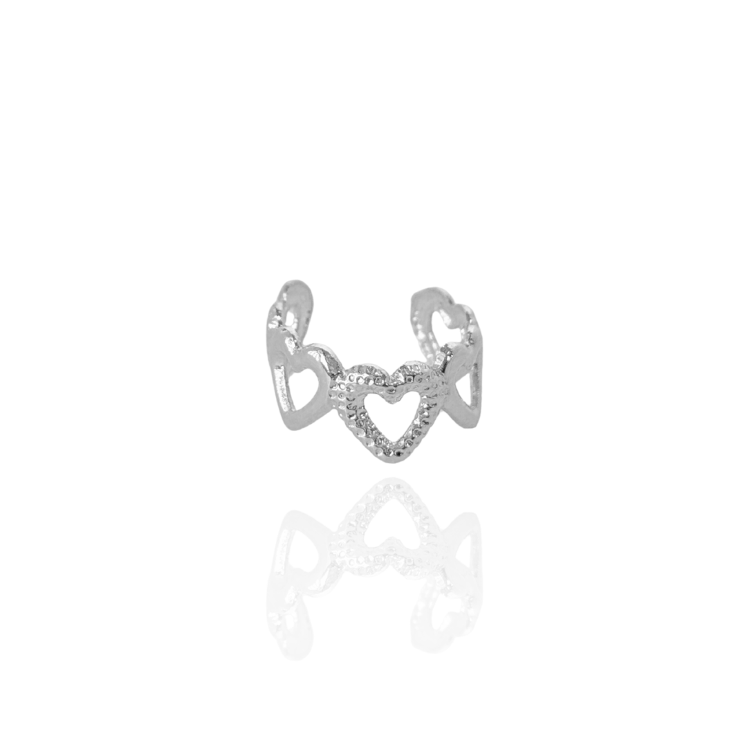 Piercing Fake Corações