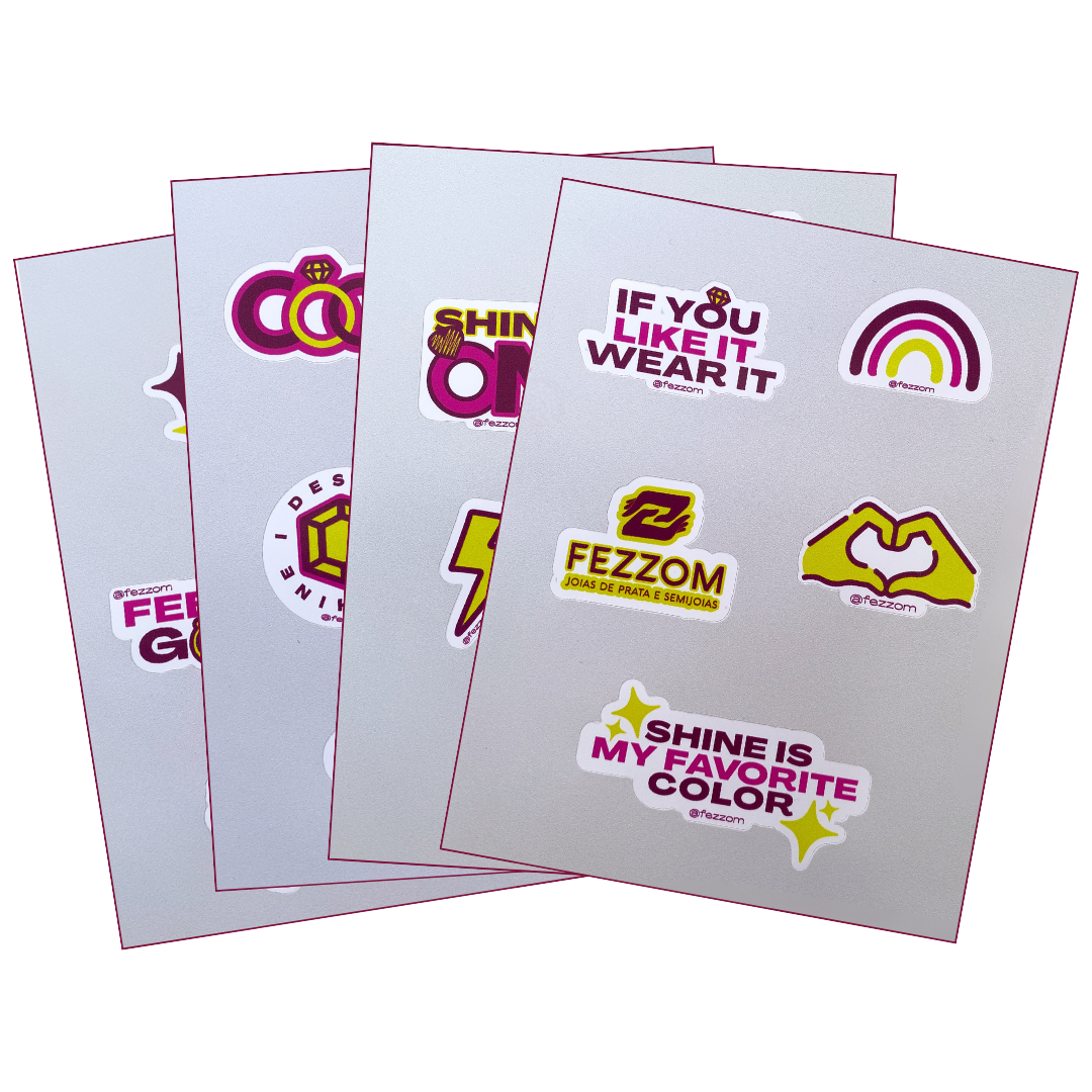 Cartela de Stickers