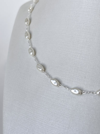 Choker Pérolas Orgânicas Penélope