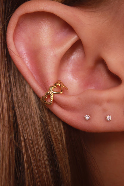 Piercing Fake Corações