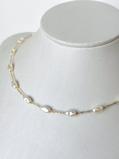 Choker Pérolas Orgânicas Penélope