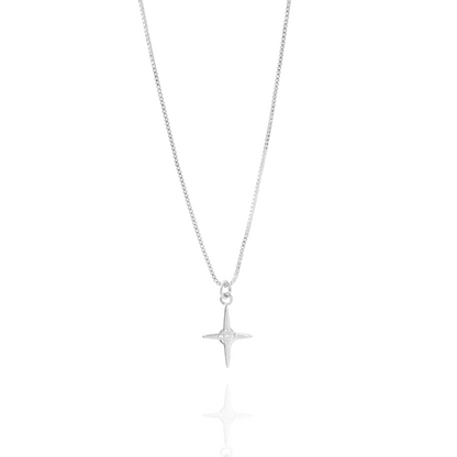 Gargantilha Croix Ponto de Luz
