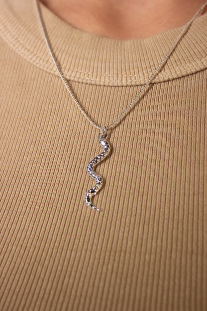 Gargantilha Cobra Texturizada