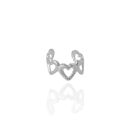 Piercing Fake Corações